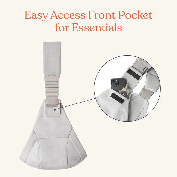 Ergobaby Accessory Carriers Ergobaby Upsie Sling Carrier - Pearl Grey