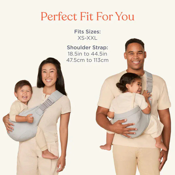 Ergobaby Accessory Carriers Ergobaby Upsie Sling Carrier - Pearl Grey