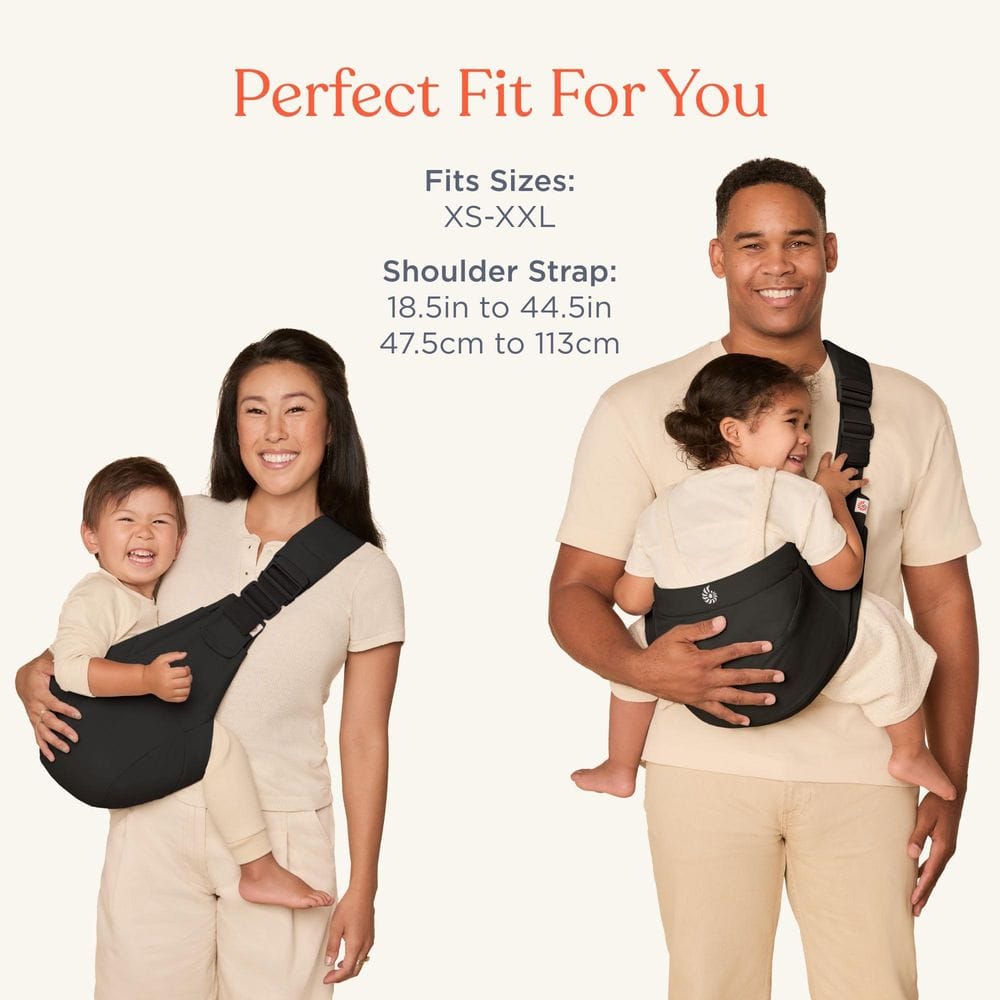 Ergobaby Accessory Carriers Ergobaby Upsie Sling Carrier - Pure Black