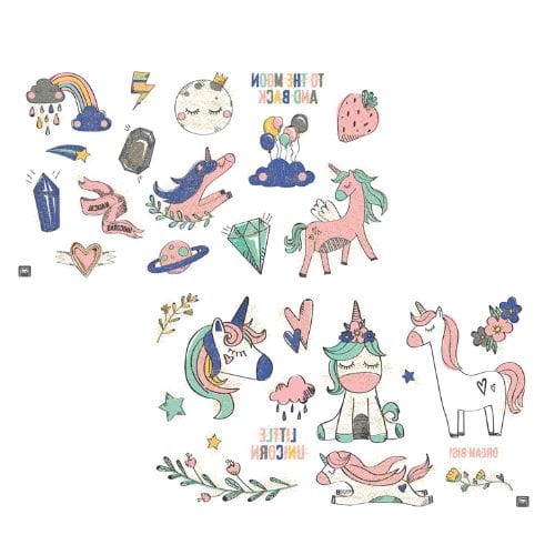 Eurekakids Toys Temporary Tattoos - Unicorn