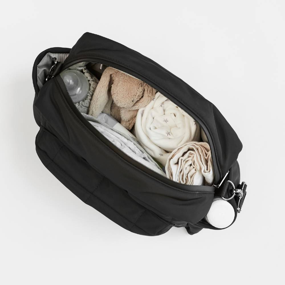 Finnson Baby Care FREYA Eco Oversized Stroller Organiser - Black