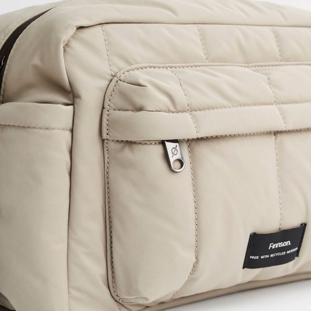 Finnson Baby Care FREYA Eco Oversized Stroller Organiser - Taupe