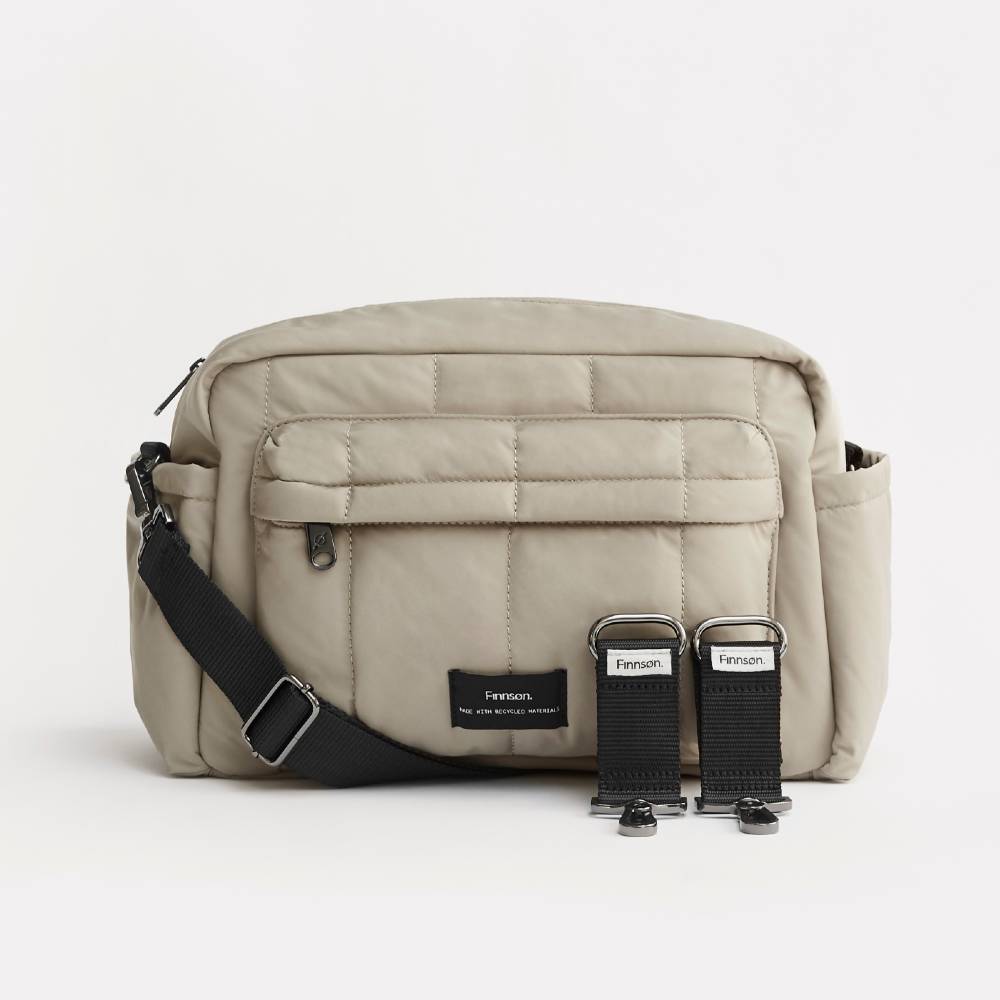 Finnson Baby Care FREYA Eco Oversized Stroller Organiser - Taupe