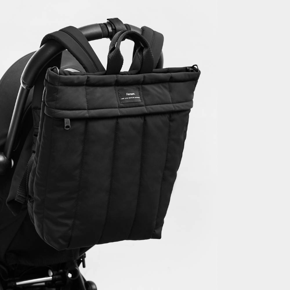 Finnson Baby Care Rae Eco Changing Backpack - Black