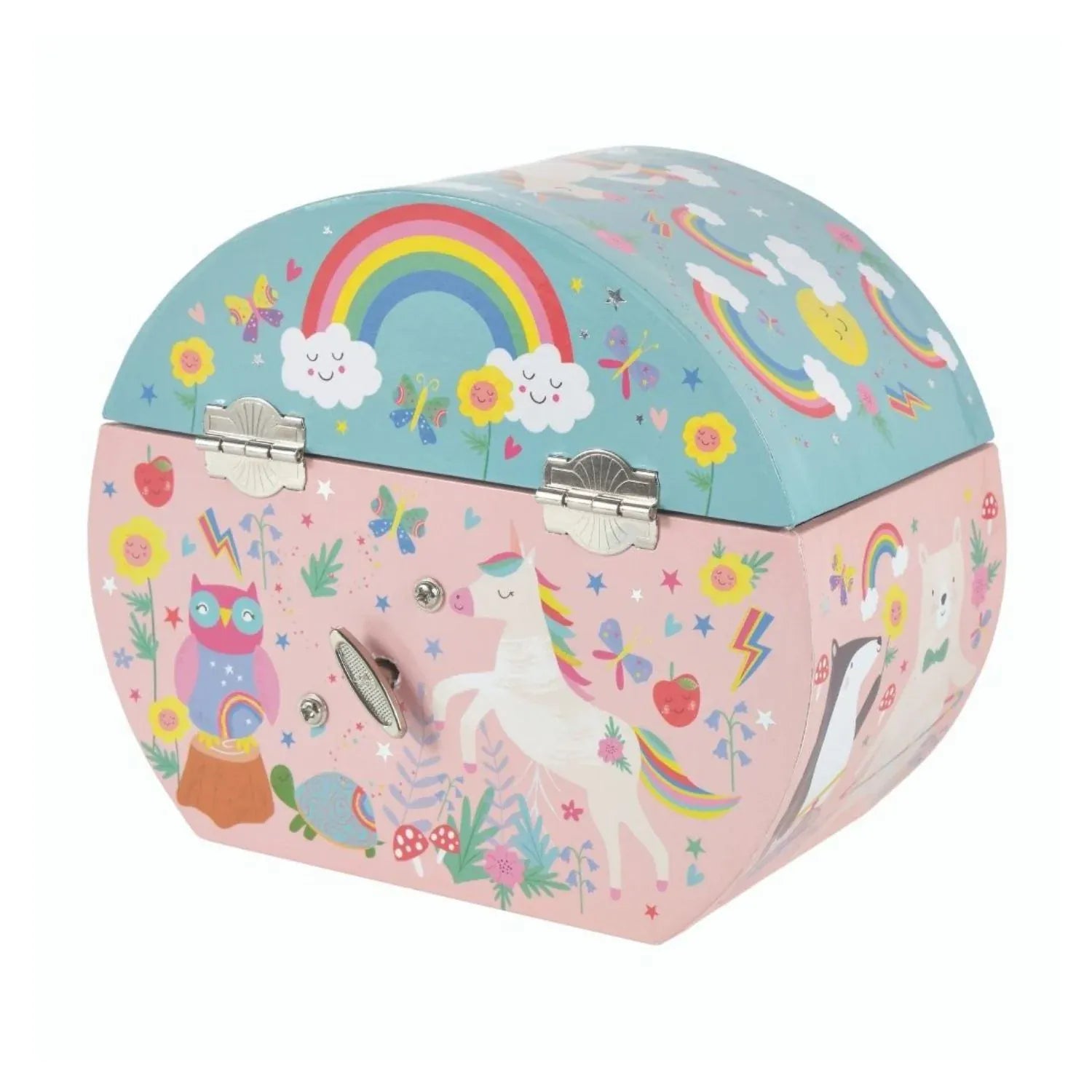 Floss & Rock Girls Accessory Musical Jewellery Box - Rainbow Fairy