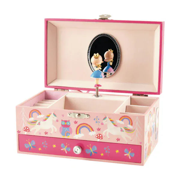 Floss & Rock Girls Accessory Musical Jewellery Box with Drawers - Rainbow Fairy