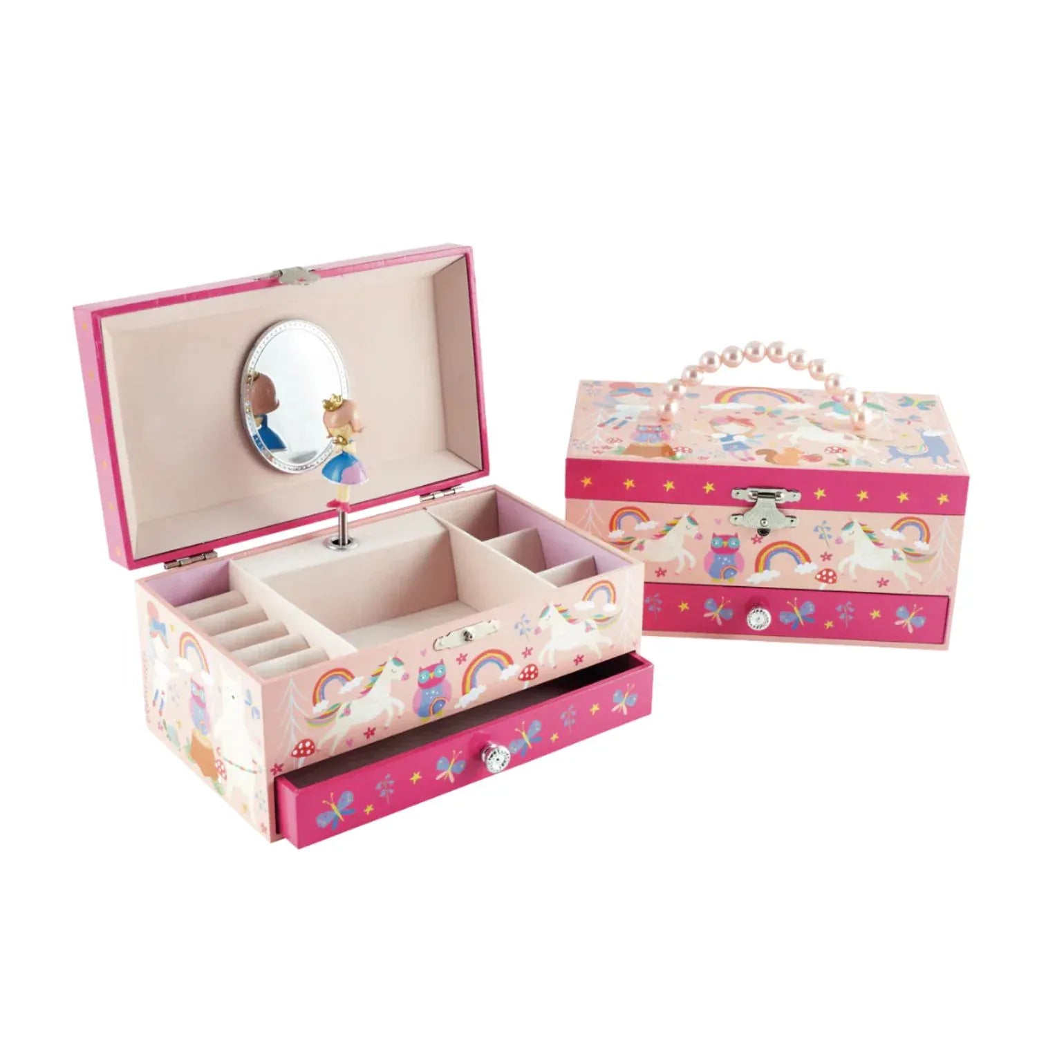 Floss & Rock Girls Accessory Musical Jewellery Box with Drawers - Rainbow Fairy