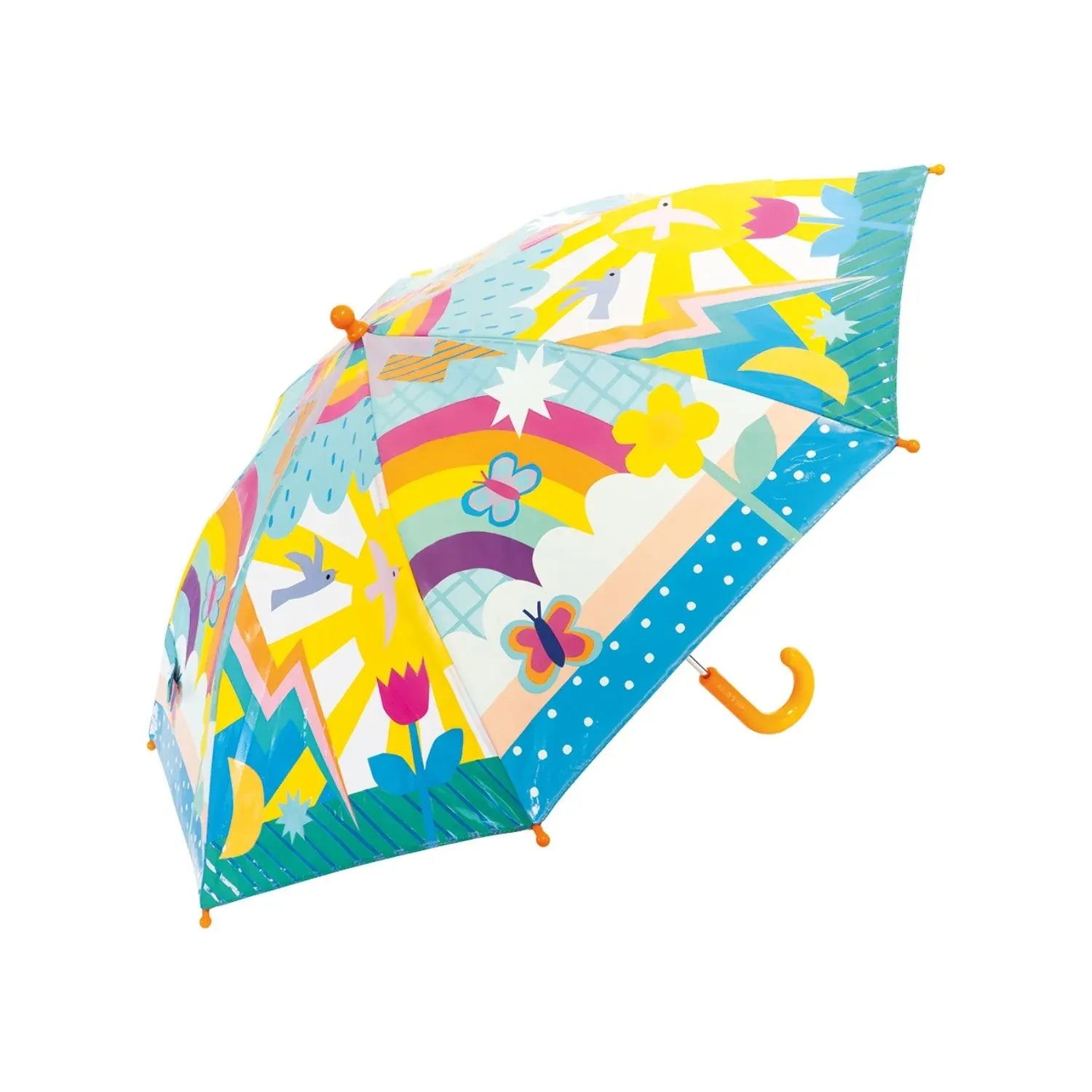 Floss & Rock Girls Accessory Rainbow - Colour Changing Umbrella 17"