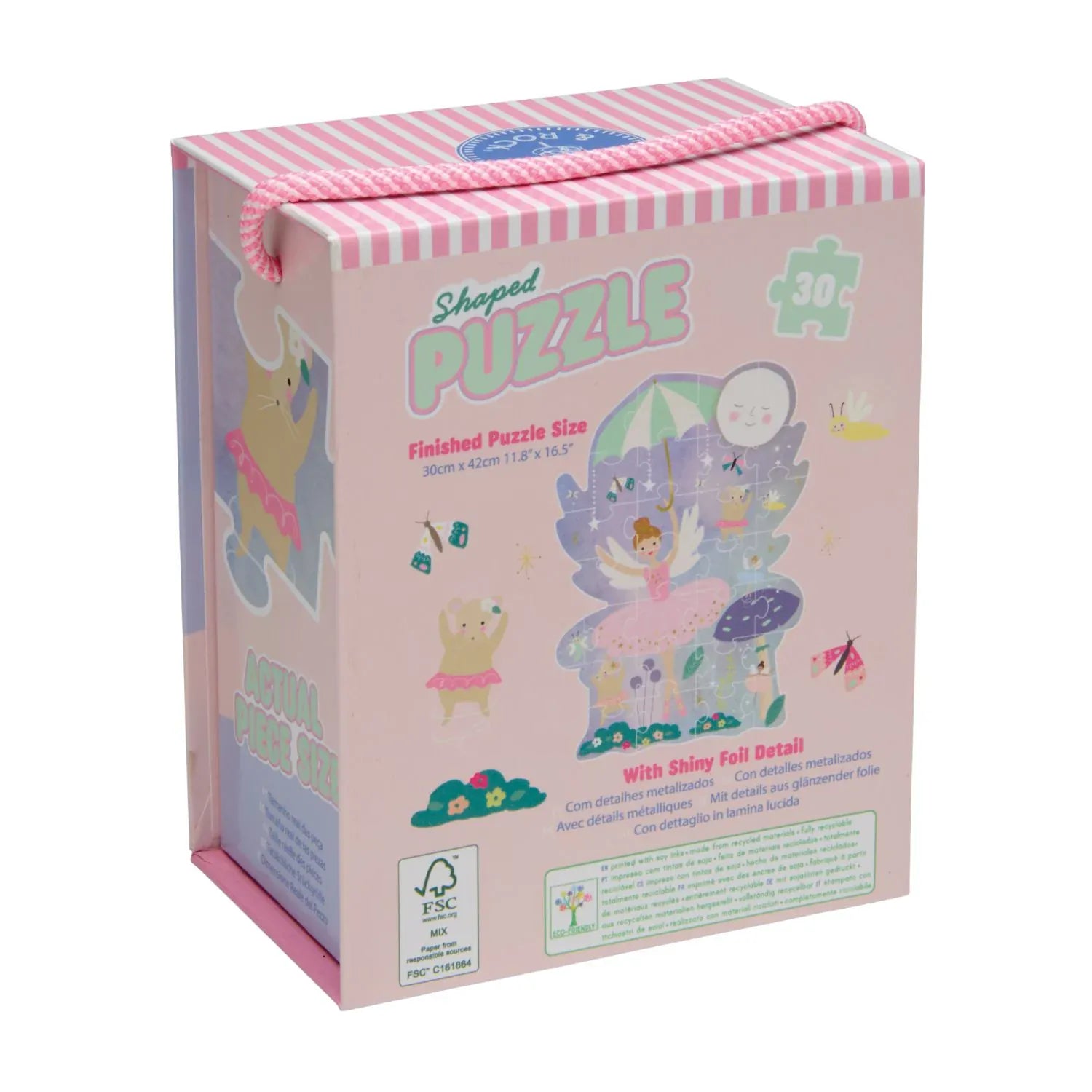 Floss & Rock Toys 30pc Shaped Puzzle - Enchanted