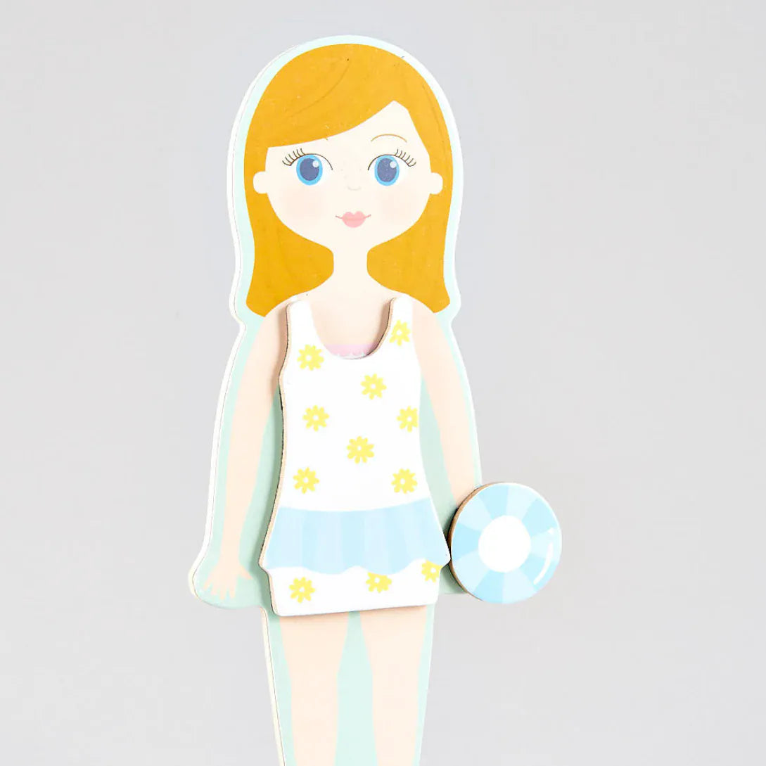 Floss & Rock Toys Magnetic Dress Up Doll - Elsie
