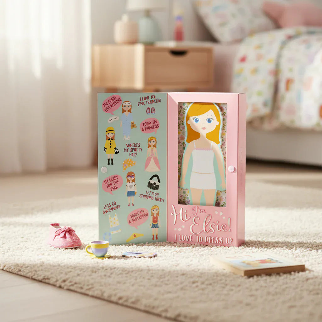 Floss & Rock Toys Magnetic Dress Up Doll - Elsie