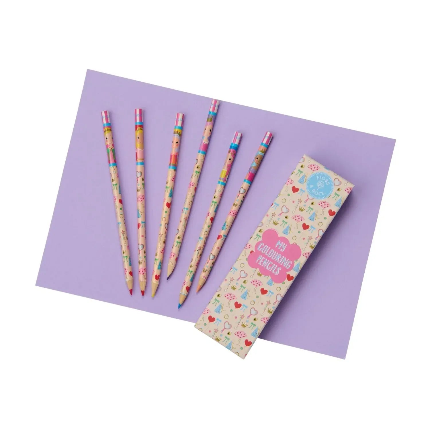 Floss & Rock Toys My Colouring Pencils - Princess