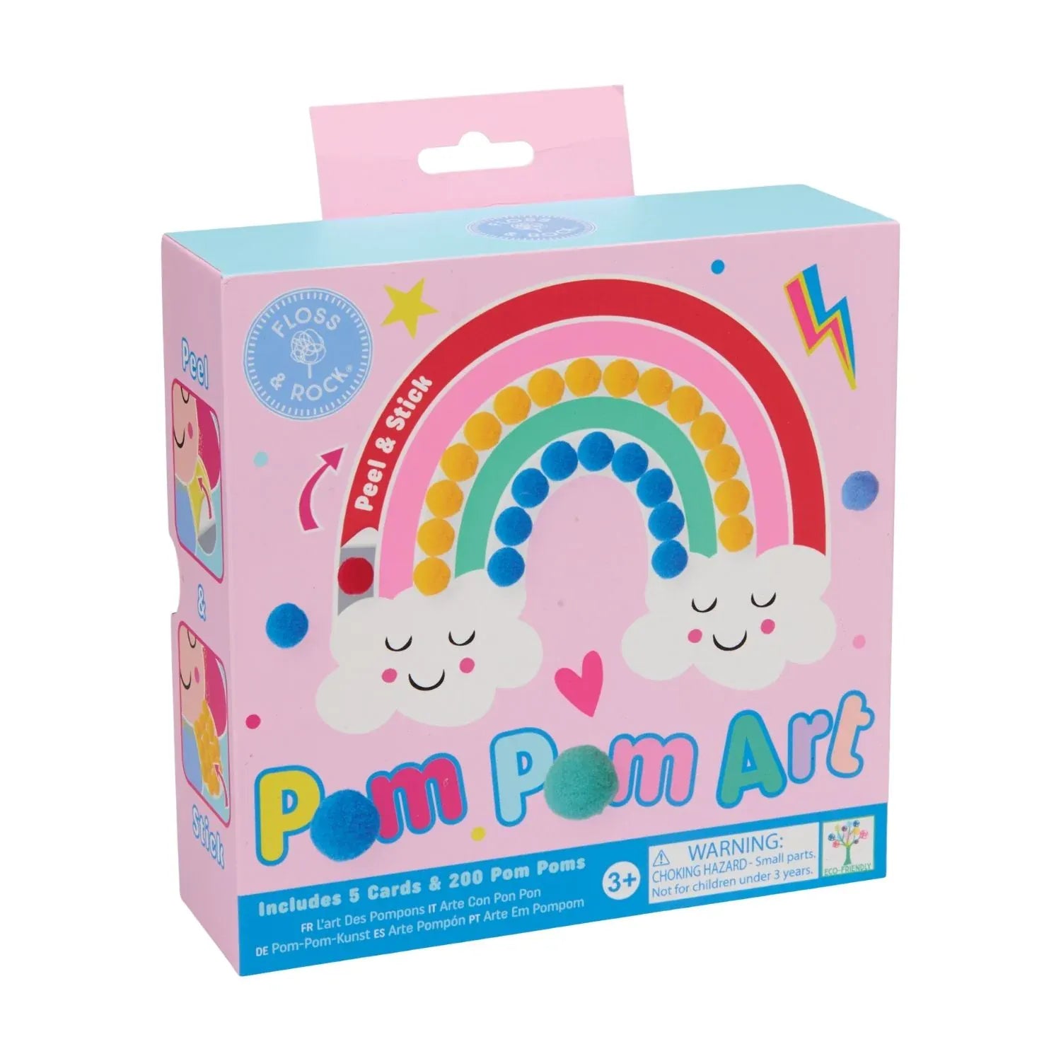 Floss & Rock Toys Pom Pom Art - Rainbow Fairy