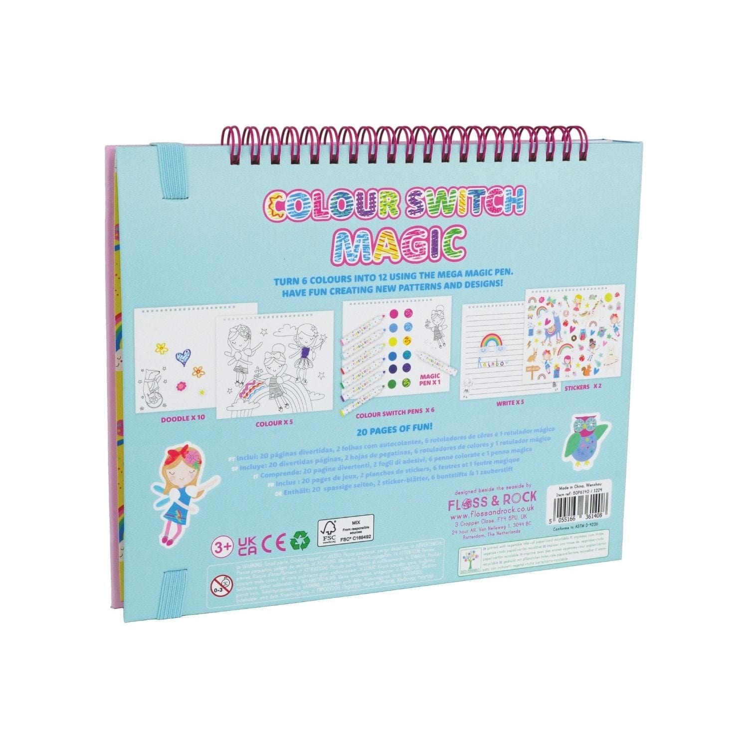 Floss & Rock Toys Rainbow Fairy - Colour Switch Magic