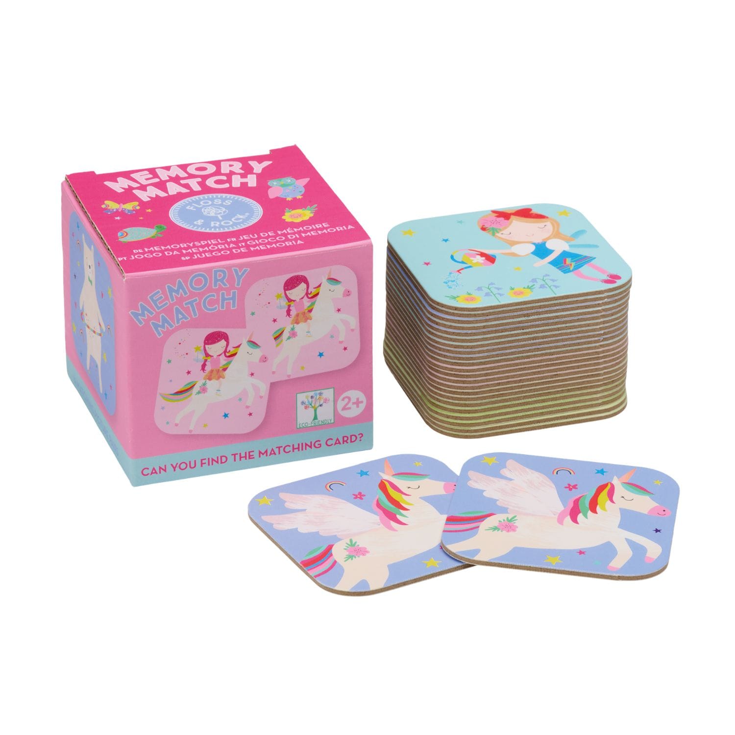 Floss & Rock Toys Rainbow Fairy Memory Match