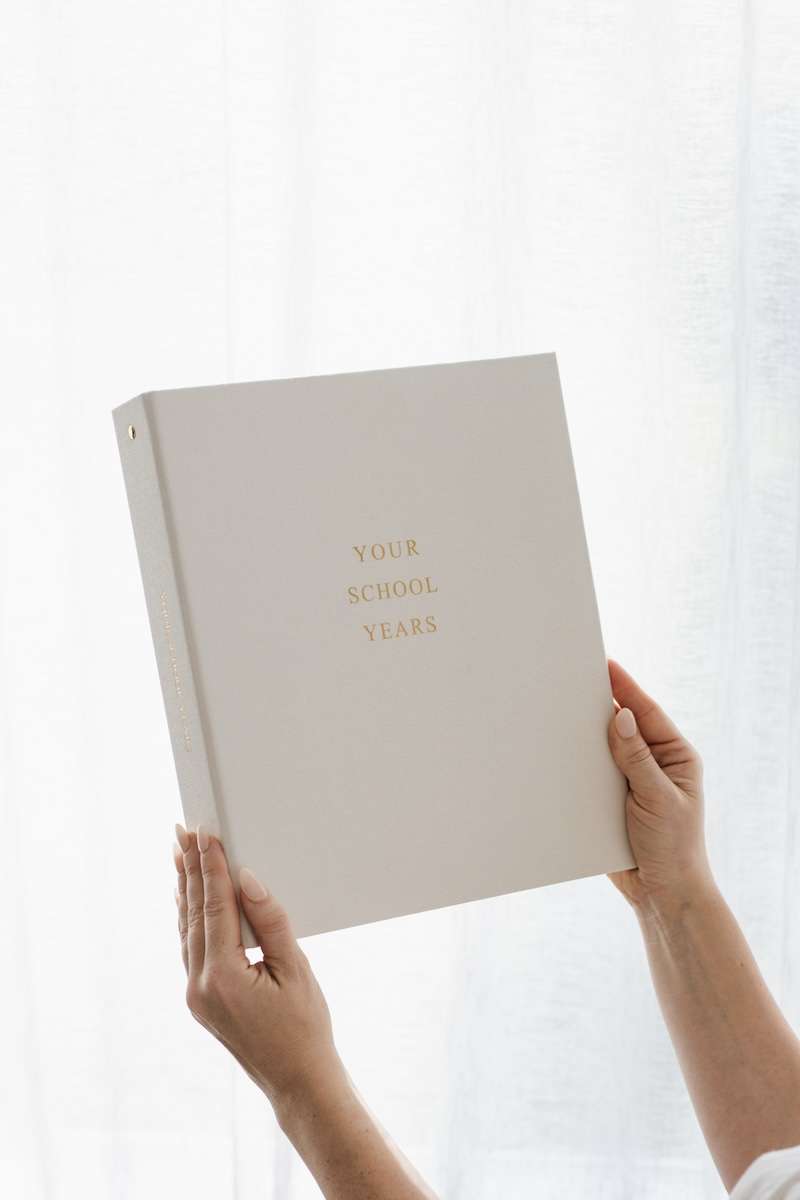 Forget Me Not Childrens Books Ivory School Years Journal & Keepsake Organiser