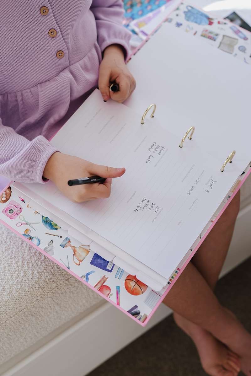 Forget Me Not Childrens Books School Years Journal & Keepsake Organiser