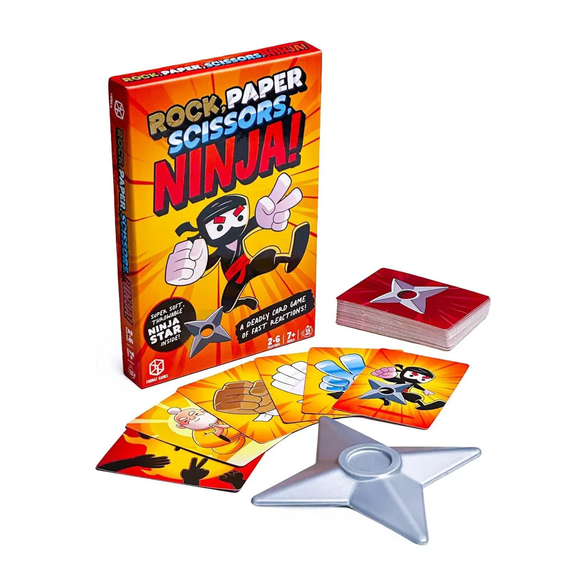 Format Games Toys Rock Paper Scissors Ninja Game