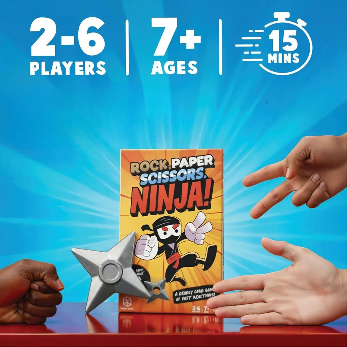 Format Games Toys Rock Paper Scissors Ninja Game