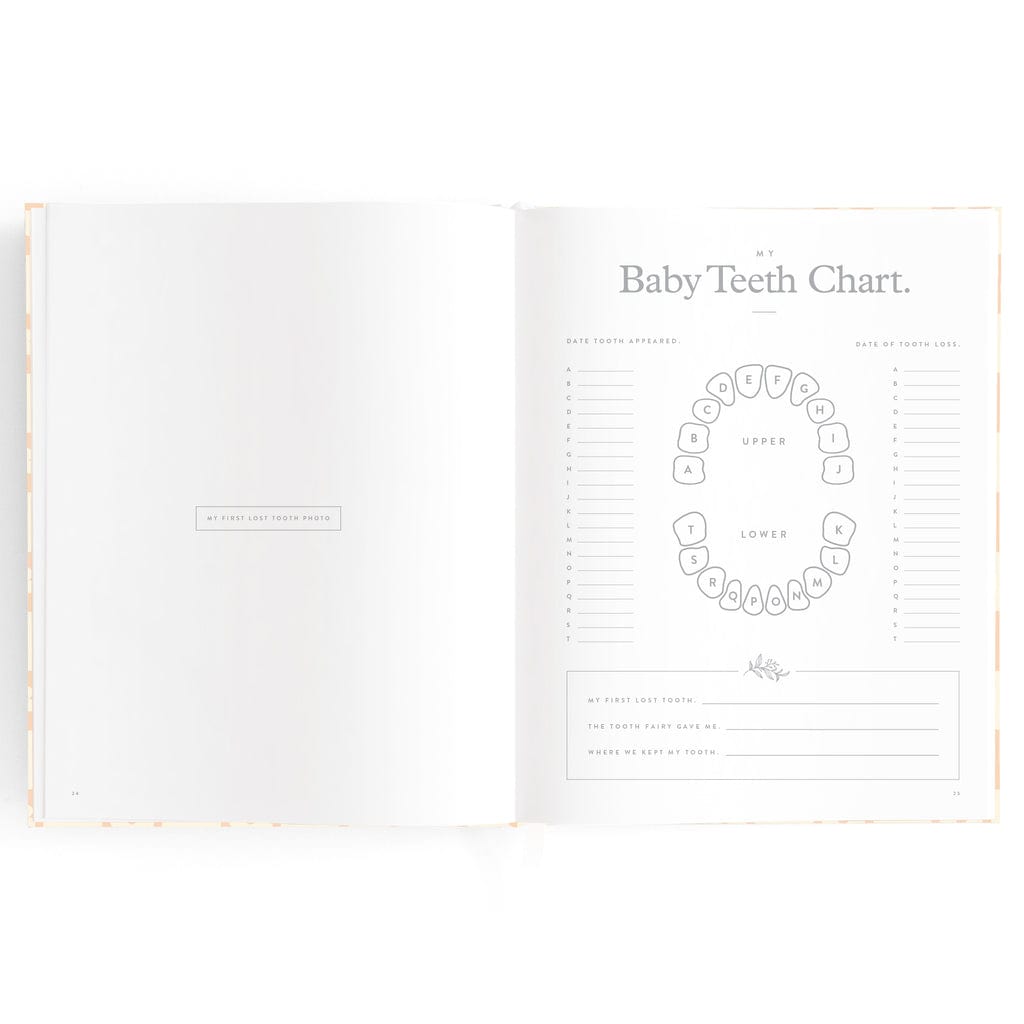 Fox & Fallow Childrens Books Baby Book - Daisy Grid
