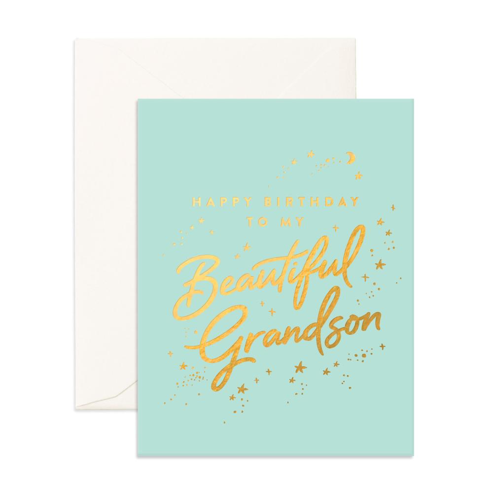 Fox & Fallow Childrens Gifts Beautiful Grandson Gift Cards