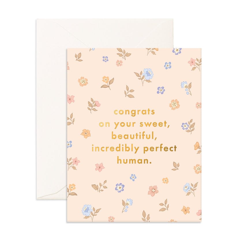 Fox & Fallow Childrens Gifts Congrats Sweet Human Gift Cards