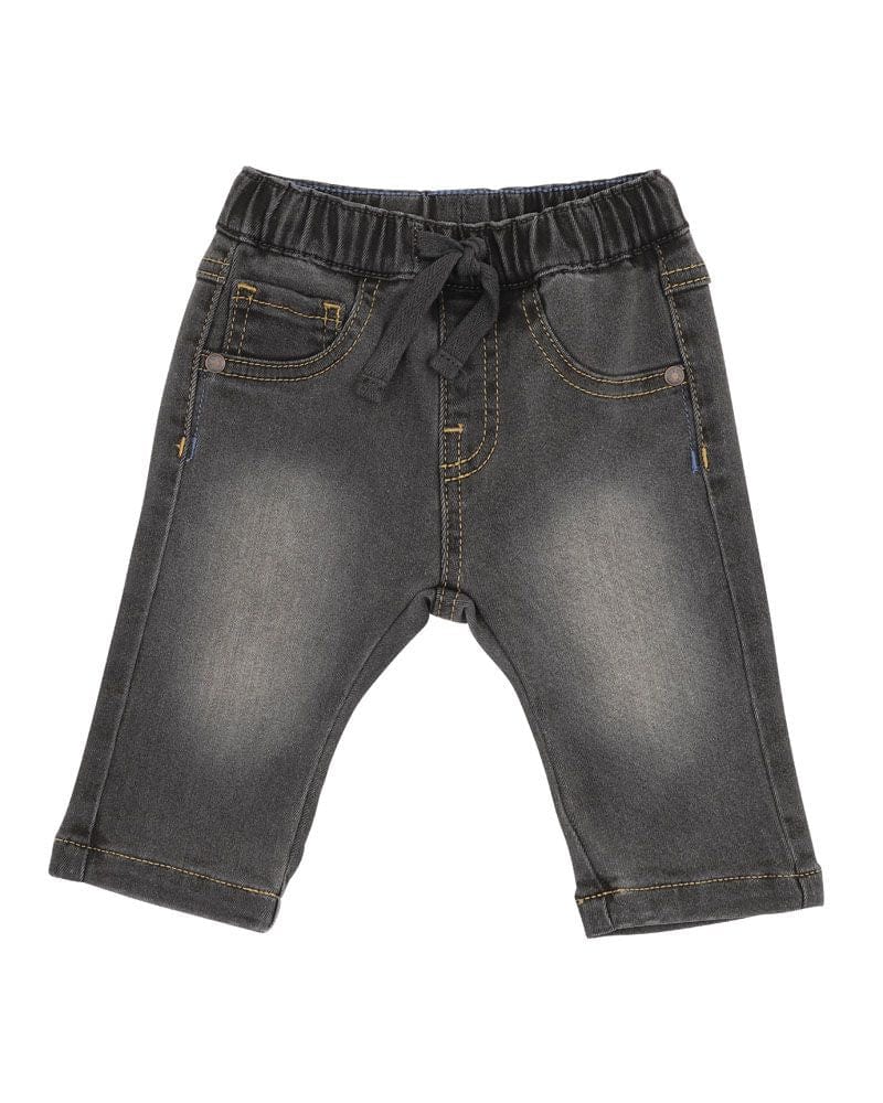 Fox & Finch Boys Pants Tiger Pull On Denim Jeans