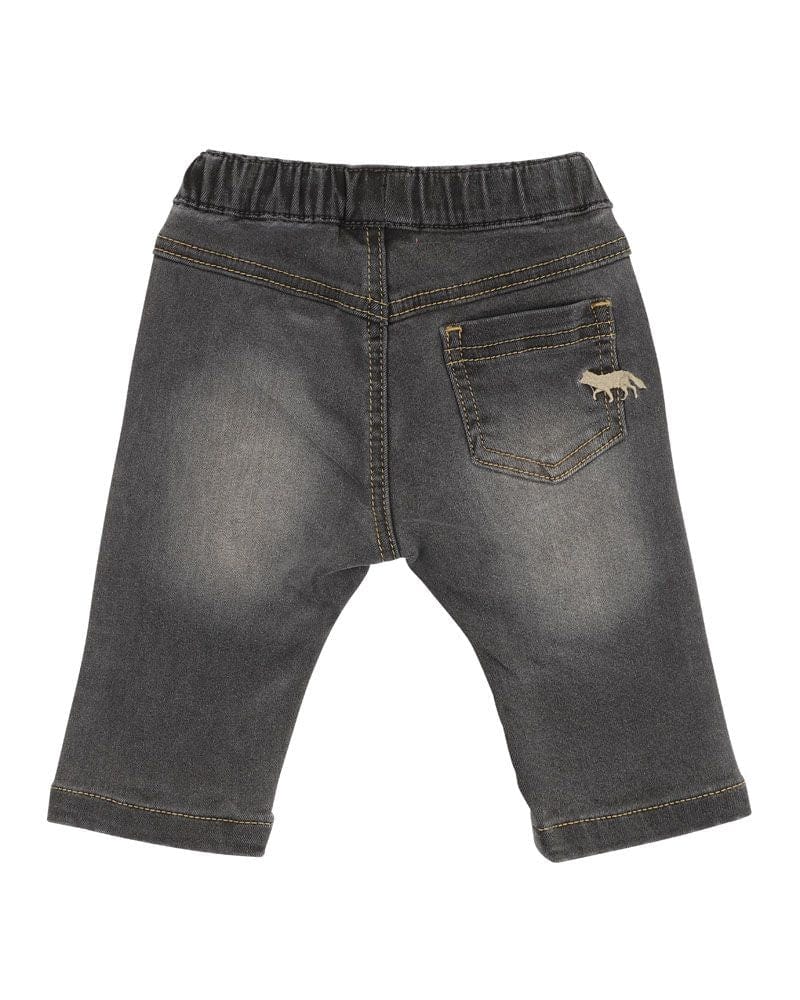 Fox & Finch Boys Pants Tiger Pull On Denim Jeans