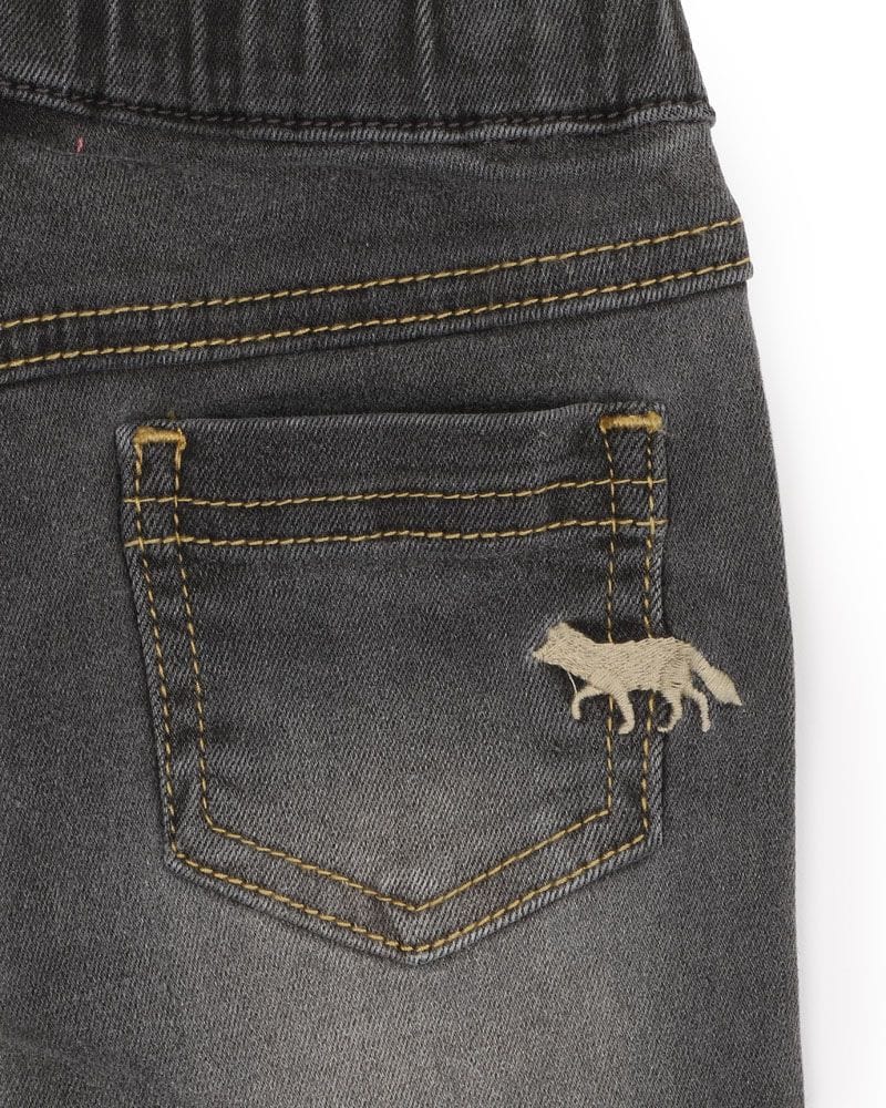 Fox & Finch Boys Pants Tiger Pull On Denim Jeans