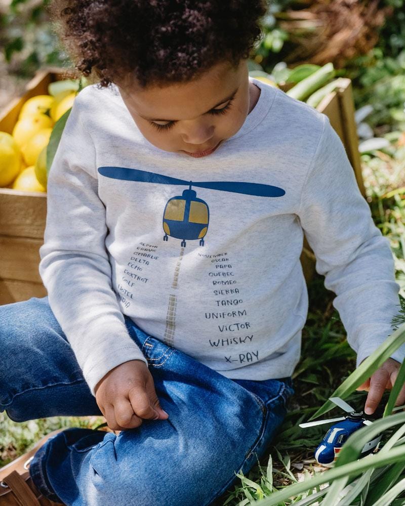 Fox & Finch Boys Tops High Flyer Runway Tee