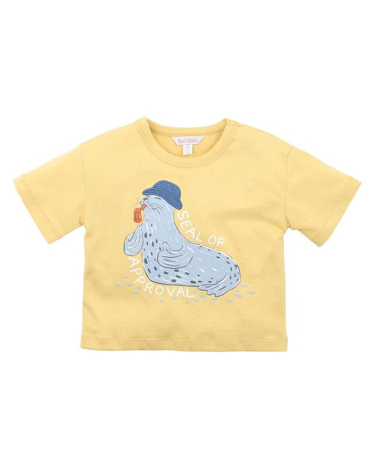 Fox & Finch Boys Tops Puffin Seal of Approval Tee