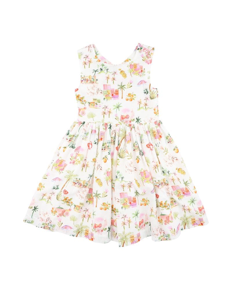 Fox & Finch Girls Dress Paradiso Cross Back Dress