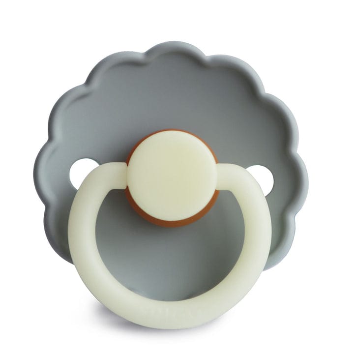 Frigg Baby Accessory French Grey Frigg Daisy Night Pacifier - Natural Latex - Size 1