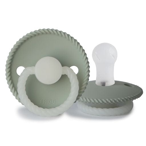 Frigg Baby Accessory Sage Night Frigg Rope Night Silicone Pacifier - Size 2