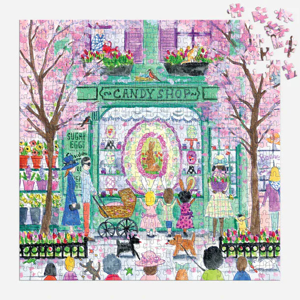 Galison Toys Easter Candy Shop 500 piece Puzzle