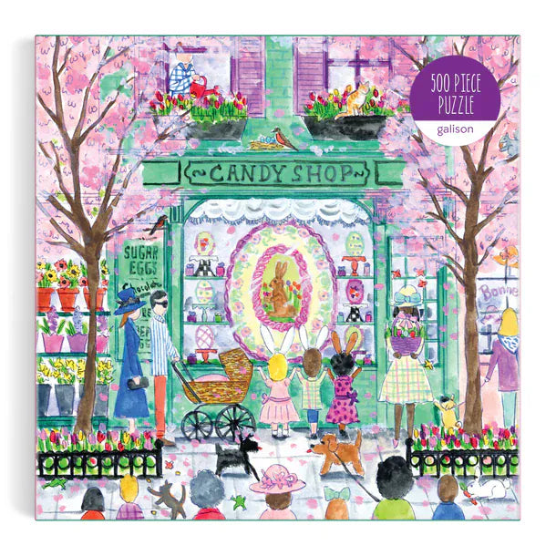 Galison Toys Easter Candy Shop 500 piece Puzzle