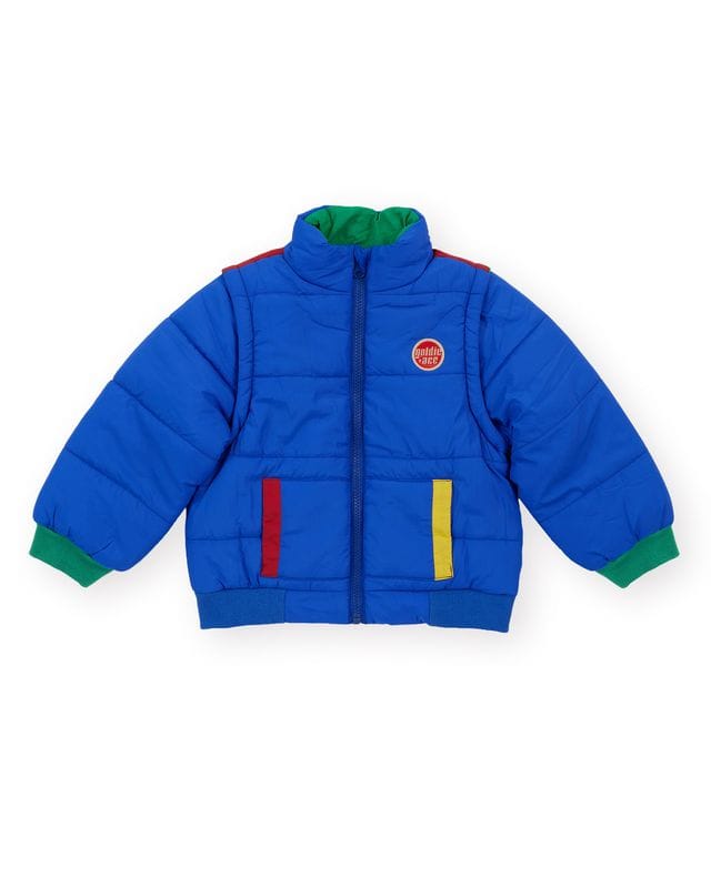 Goldie + Ace Boys Jacket Charlie Sunrise Parka/Vest Primary