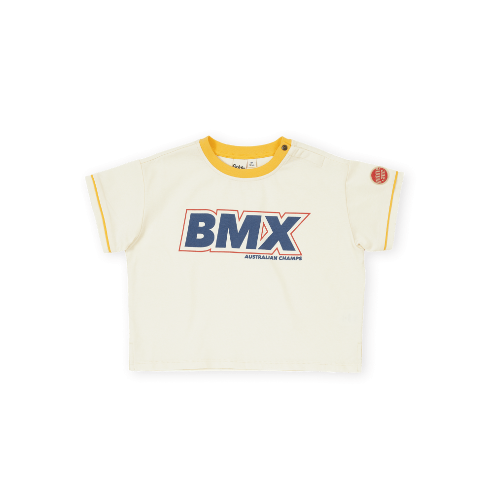 Goldie + Ace Boys Tops Oversized BMX T-Shirt