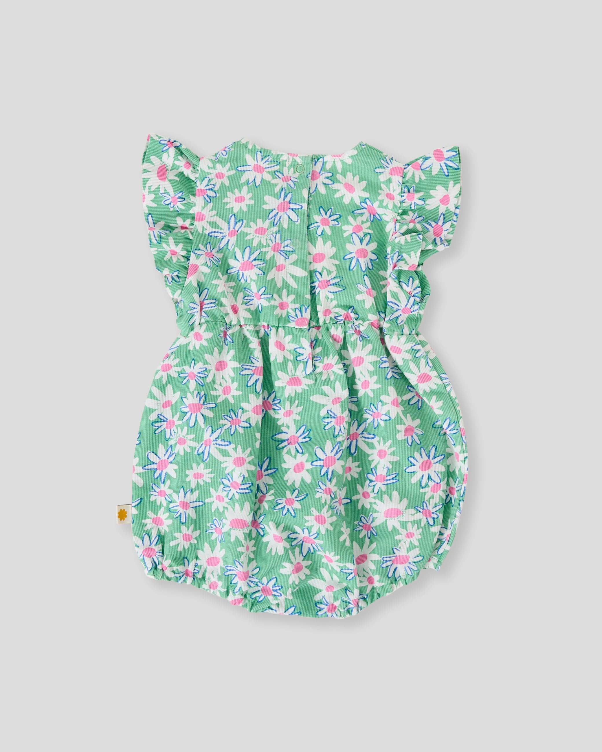 Goldie + Ace Girls All In One Daisy Patch Lani Romper