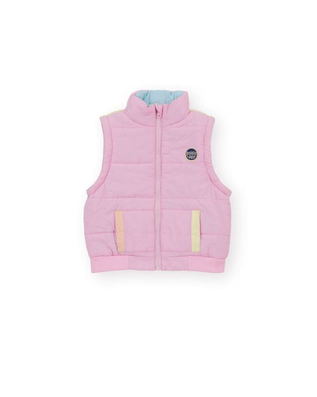 Goldie + Ace Girls Jacket Charlie Sunrise Parka/Vest Pastel