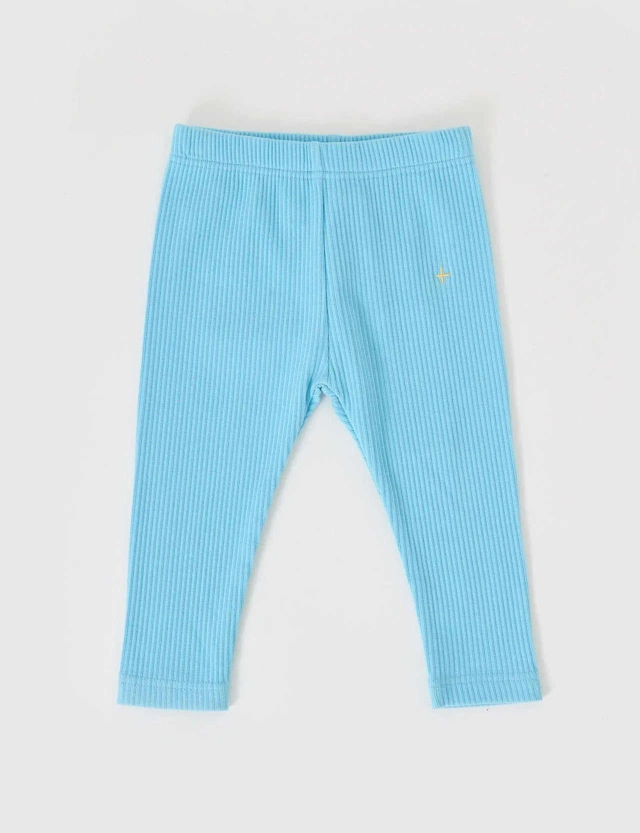 Goldie + Ace Girls Pant Bowie Rib Legging Sky Blue