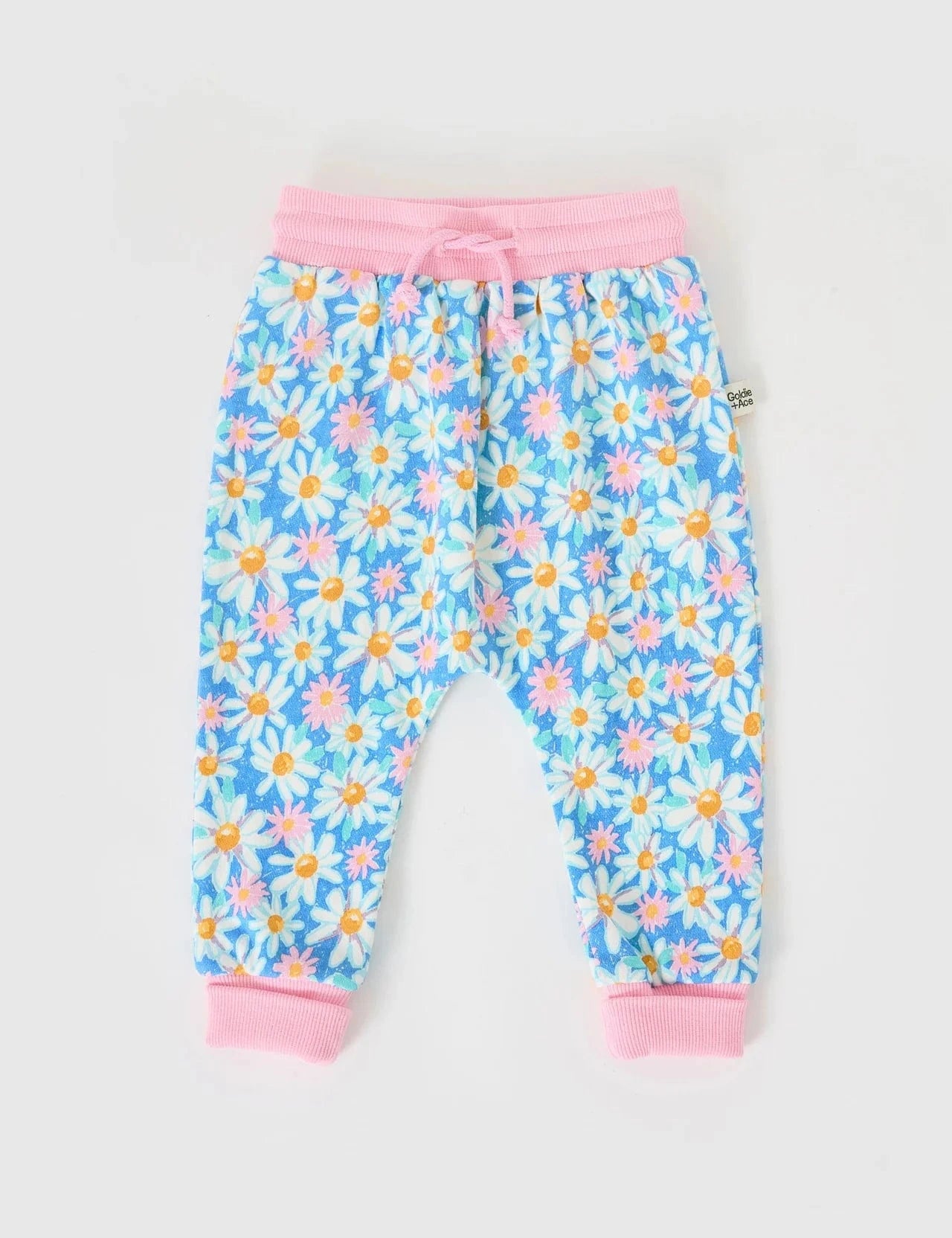 Goldie + Ace Girls Pant Seaside Daisy Terry Sweatpants