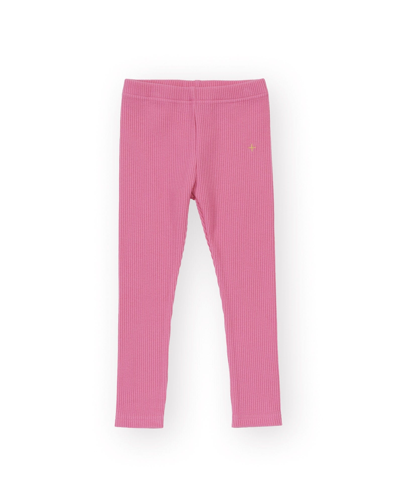 Goldie + Ace Girls Pants Bowie Rib Legging Deep Pink