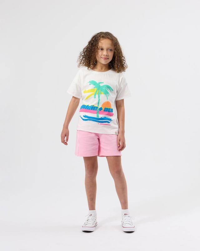 Goldie + Ace Unisex Tee 3Y Palm Sunset T-Shirt