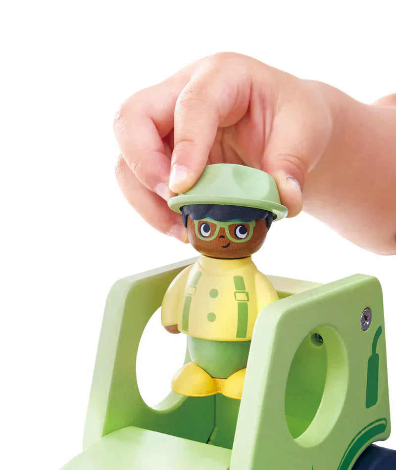 Hape Childrens Books Hape Land The Rumbling Tractor