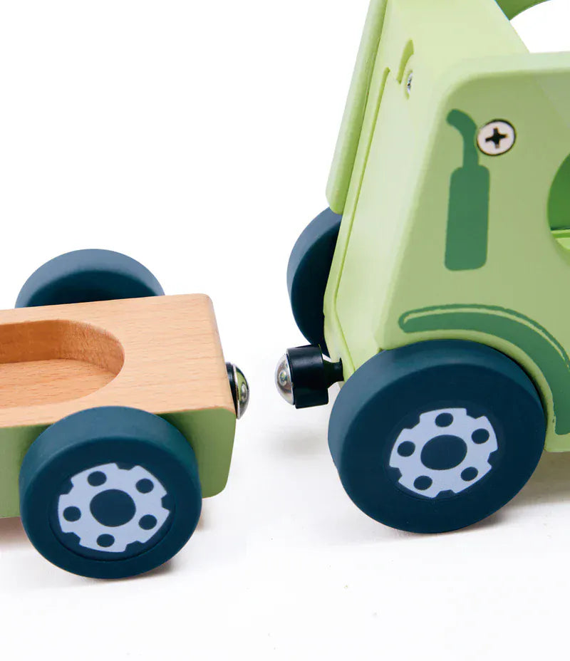 Hape Childrens Books Hape Land The Rumbling Tractor