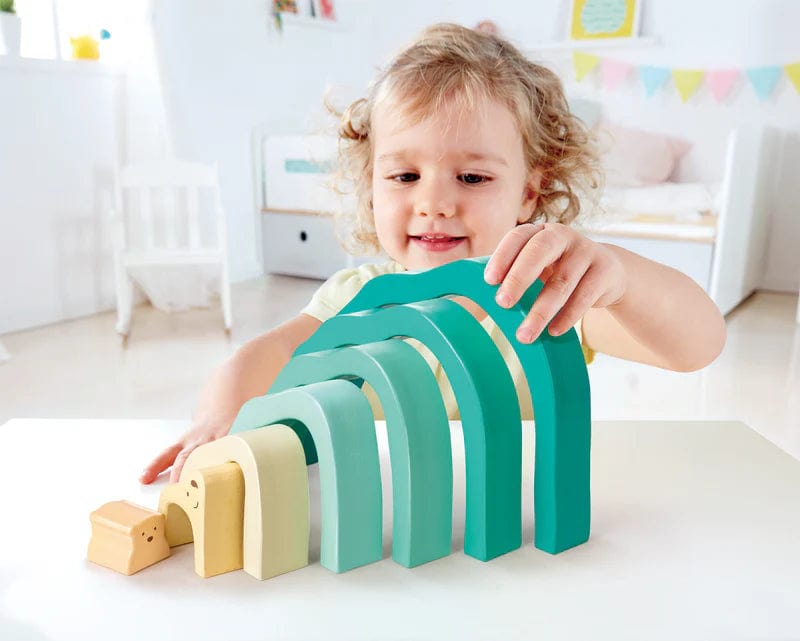 Artic Polar Bear Stacking Blocks