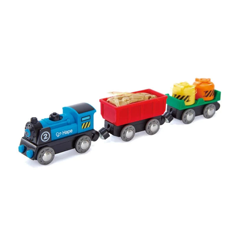 Hape Toys Battery Powered Rolling-Stock Set
