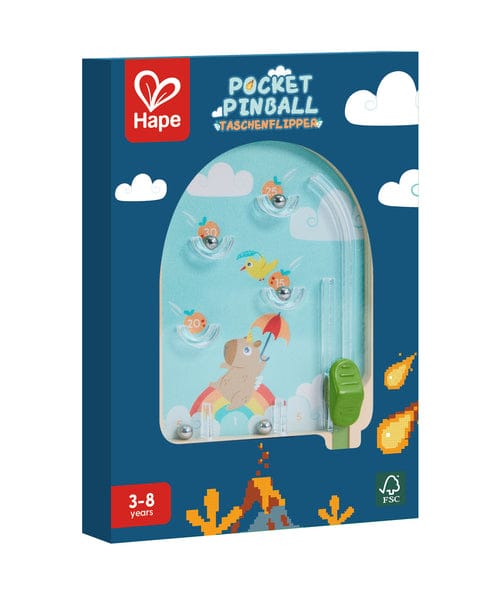 Hape Toys Blue Pocket Pinball