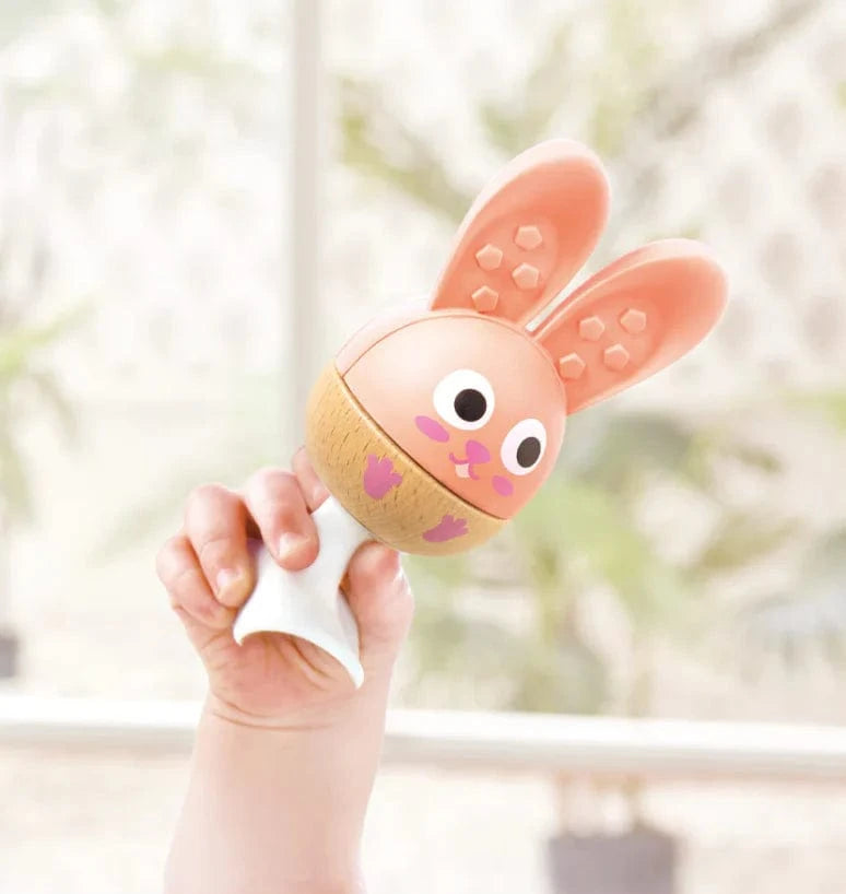 Hape Toys Cheery Critter Rattle Trio